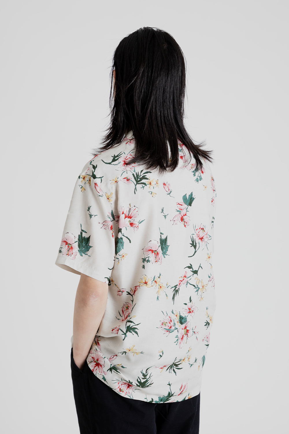 Kestin Crammond Shirt in Ecru Floral