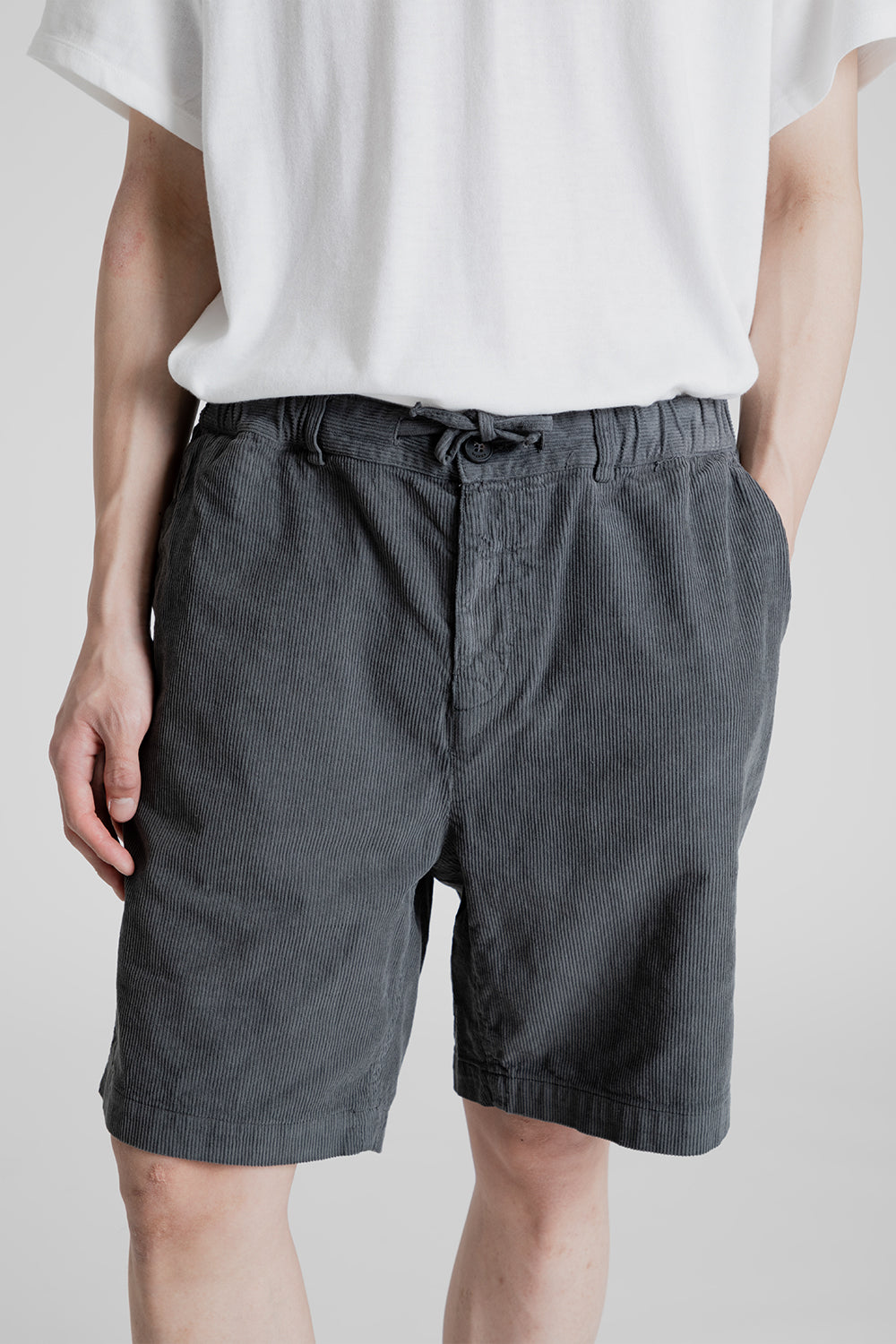 Kestin Inverness Short in Slate Cord