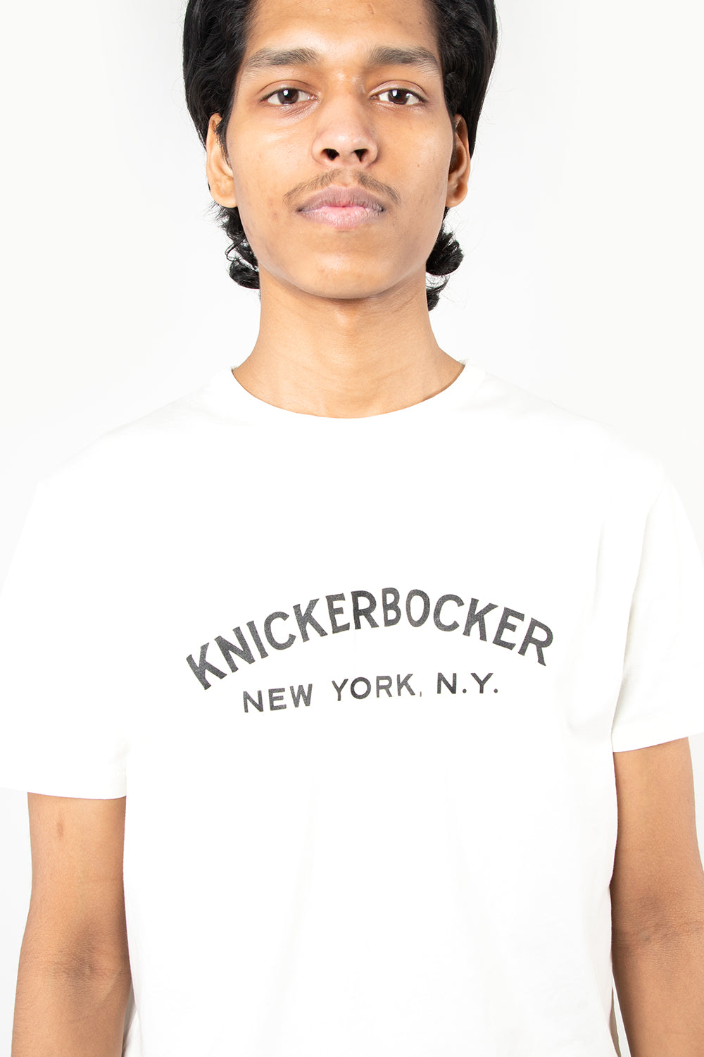 knickerbocker core tee logo milk