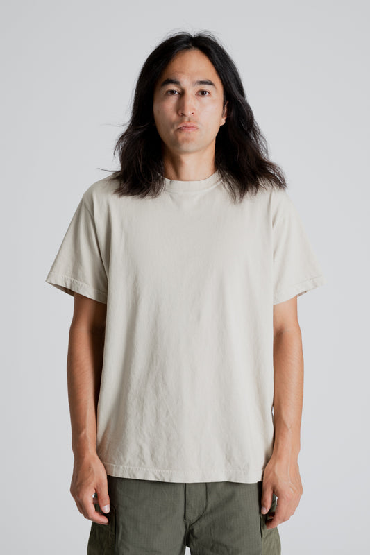 Lite Year Classic Fit Short Sleeve Tee in Natural