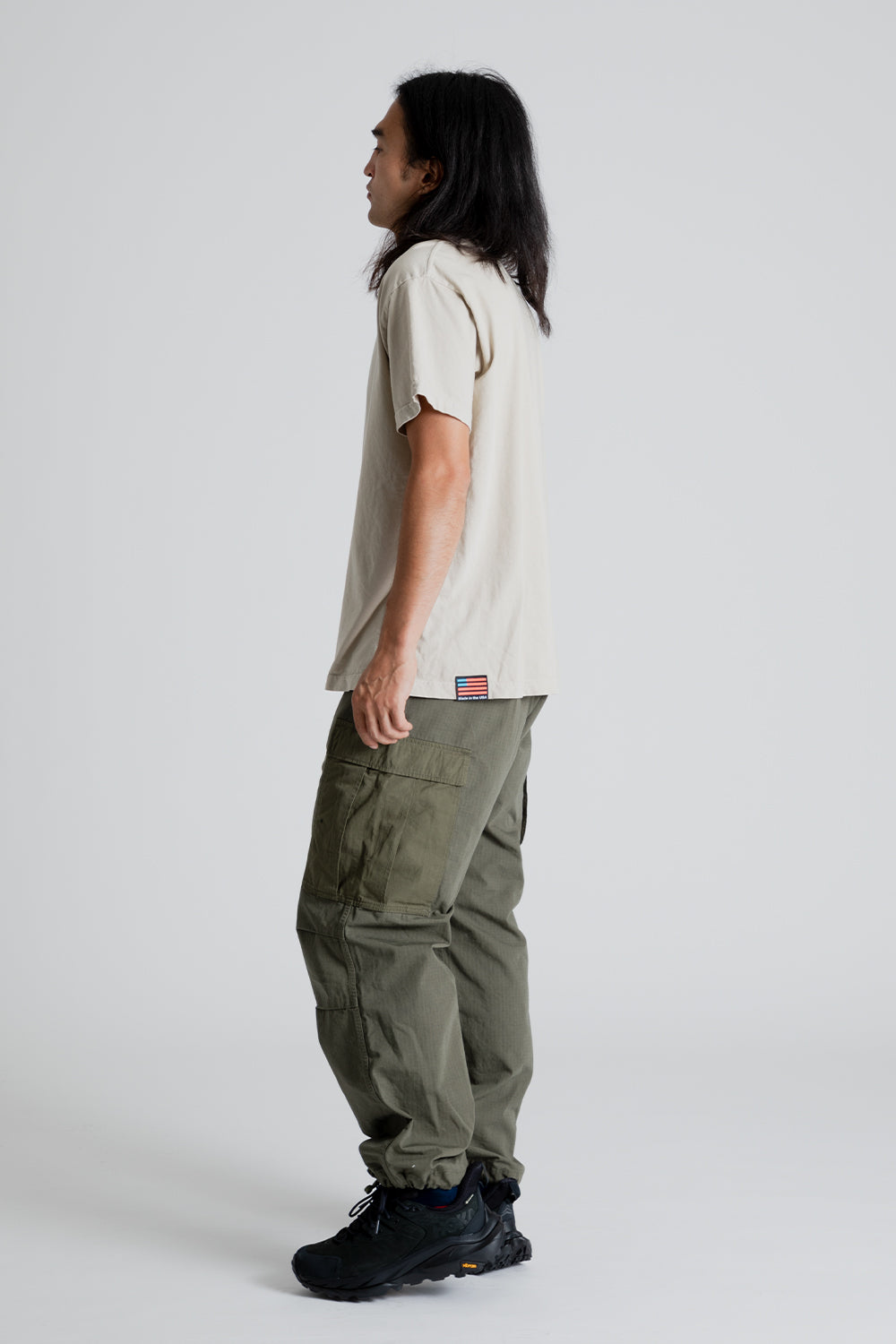 Lite Year Classic Fit Short Sleeve Tee in Natural