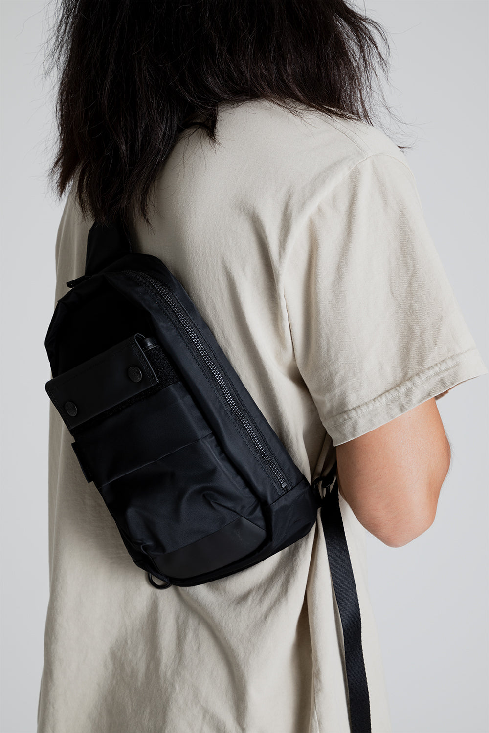Master-Piece Age Sling Bag in Black