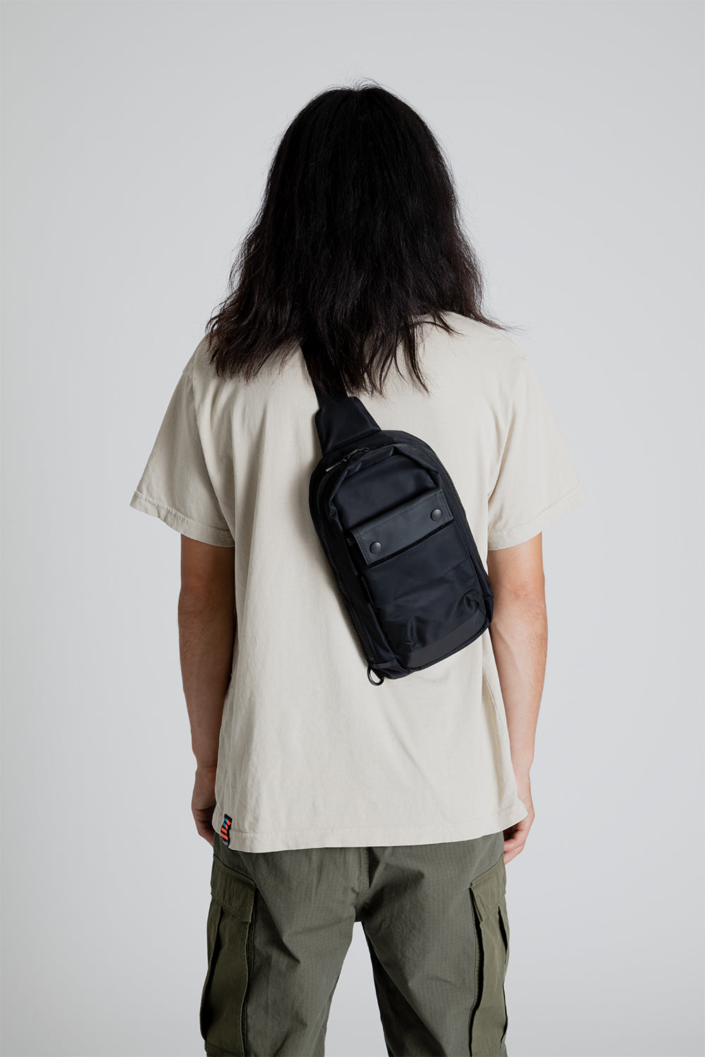 Master-Piece Age Sling Bag in Black