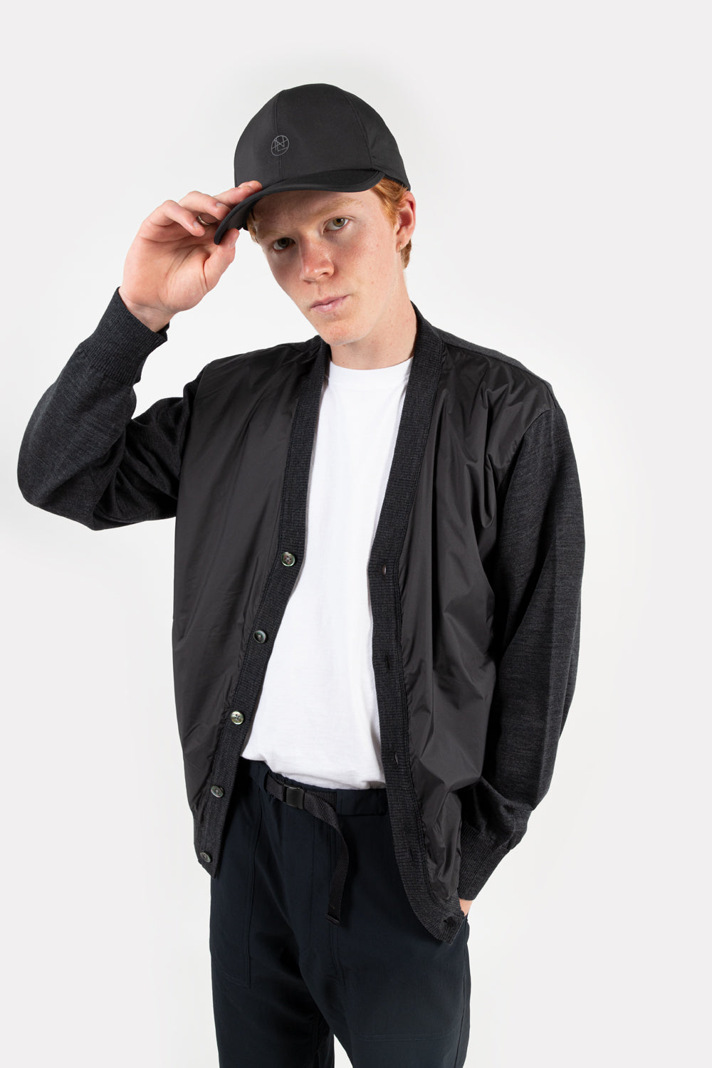nanamica gore-tex cap in black