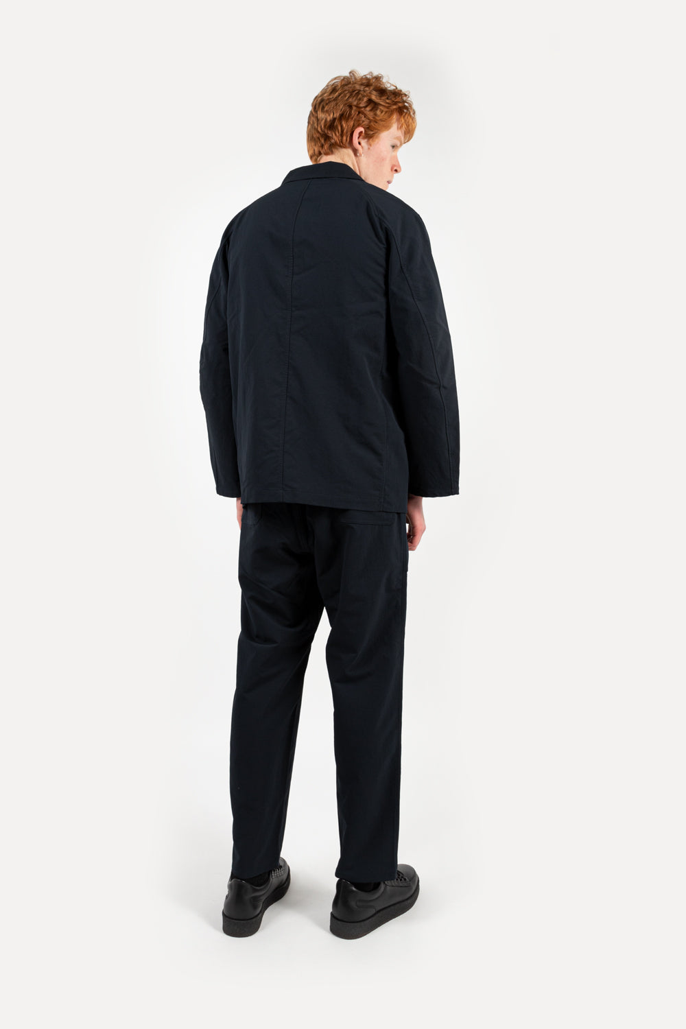 nanamica nanamican alphadry club jacket in navy