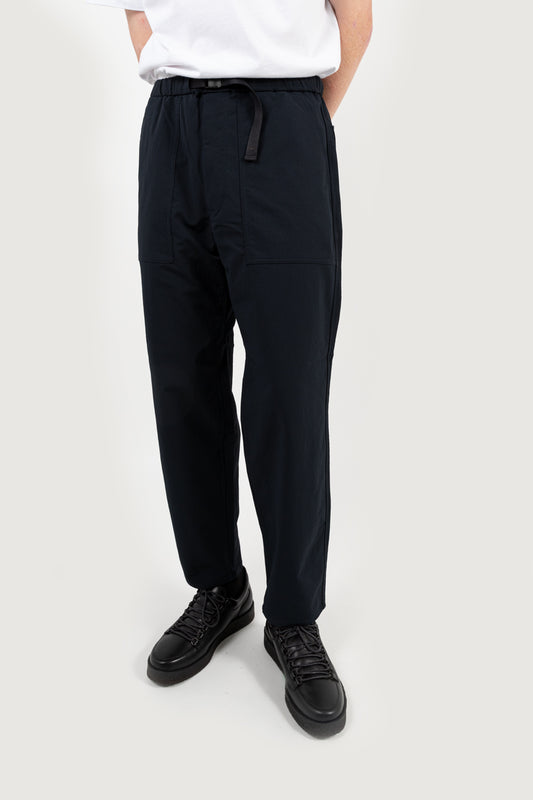 nanamica nanamican alphadry dock pants in dark navy