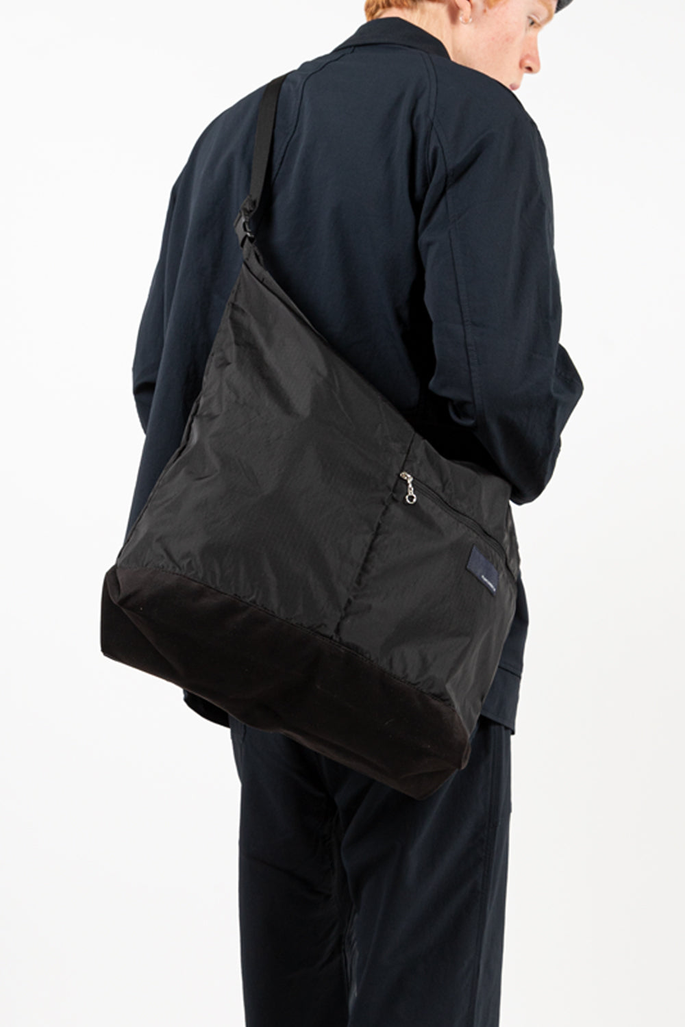 Nanamica Utility Shoulder Bag - Black | Wallace Mercantile Shop