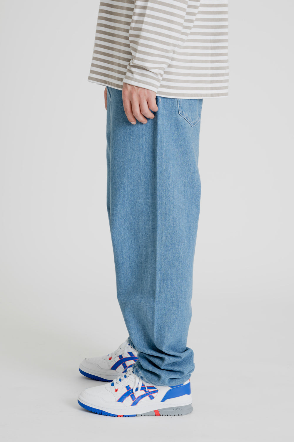Nanamica 5 Pockets Pants in Indigo Bleach