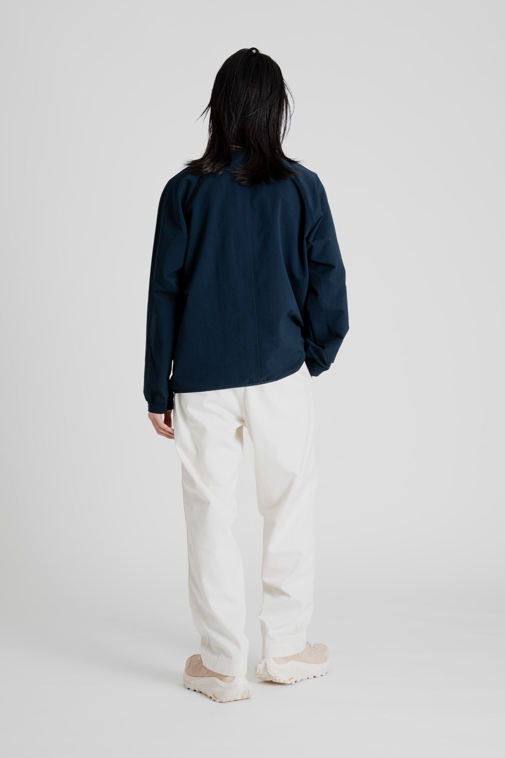 Nanamica Alphadry Cardigan in Navy