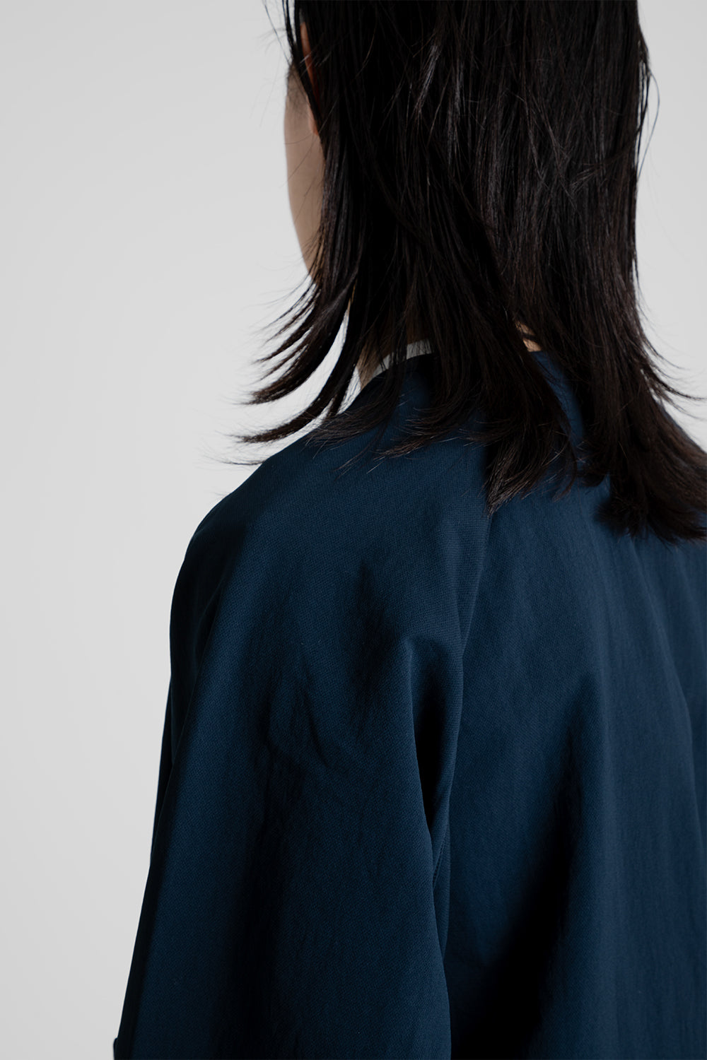 Nanamica Alphadry Cardigan in Navy