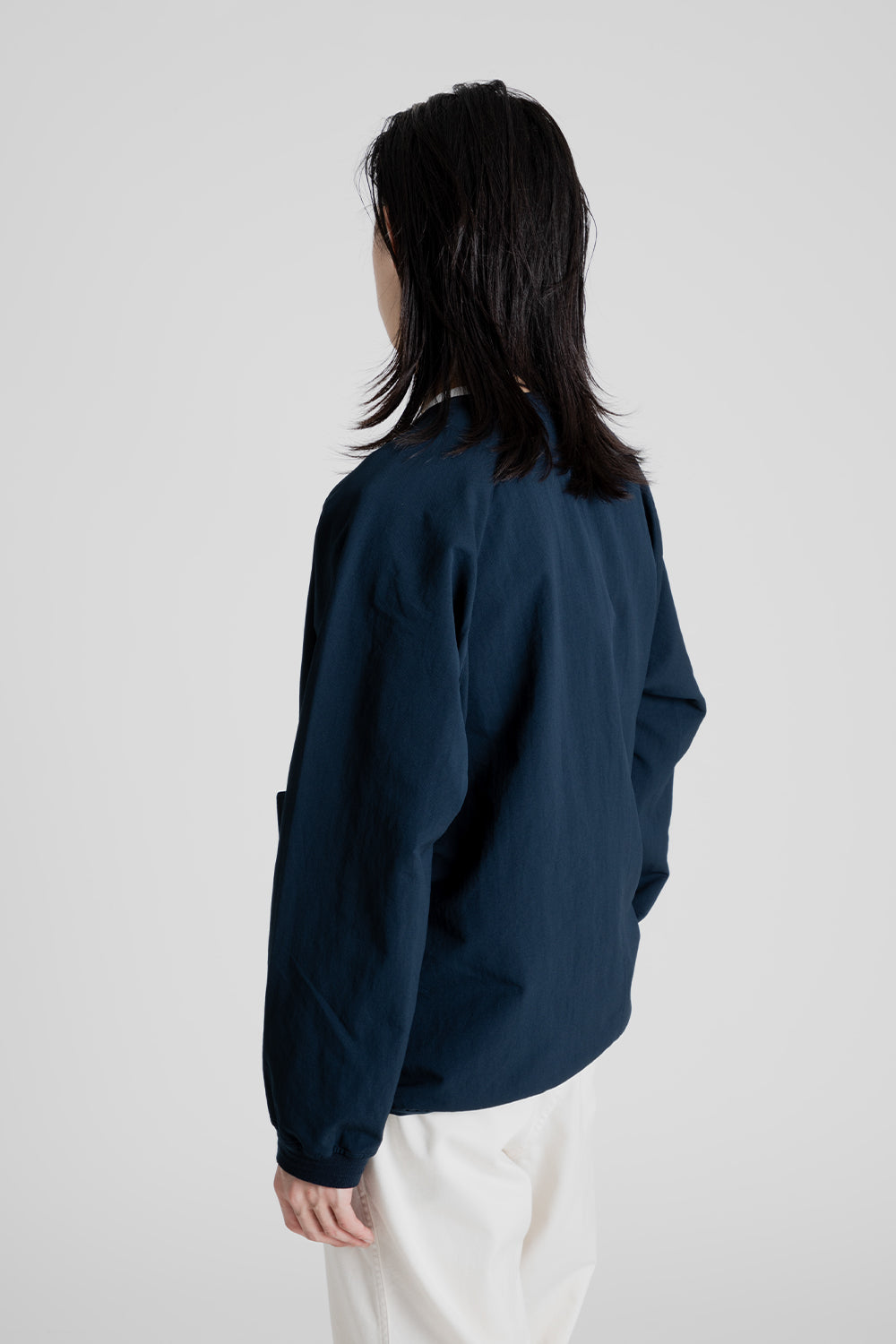 Nanamica Alphadry Cardigan in Navy