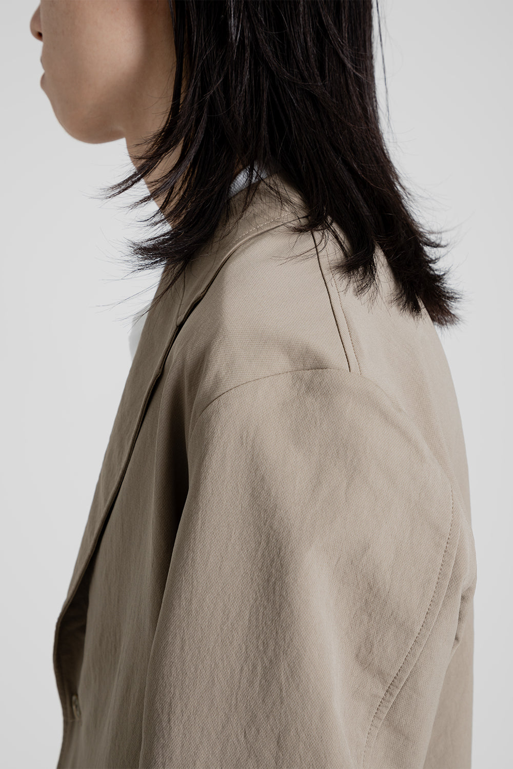 Nanamica Alpadry Club Jacket in Taupe