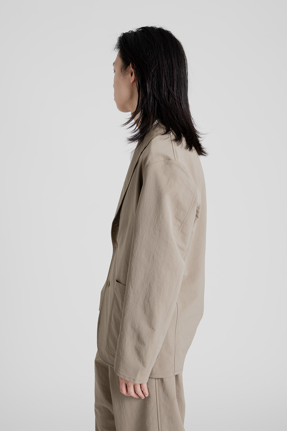 Nanamica Alpadry Club Jacket in Taupe