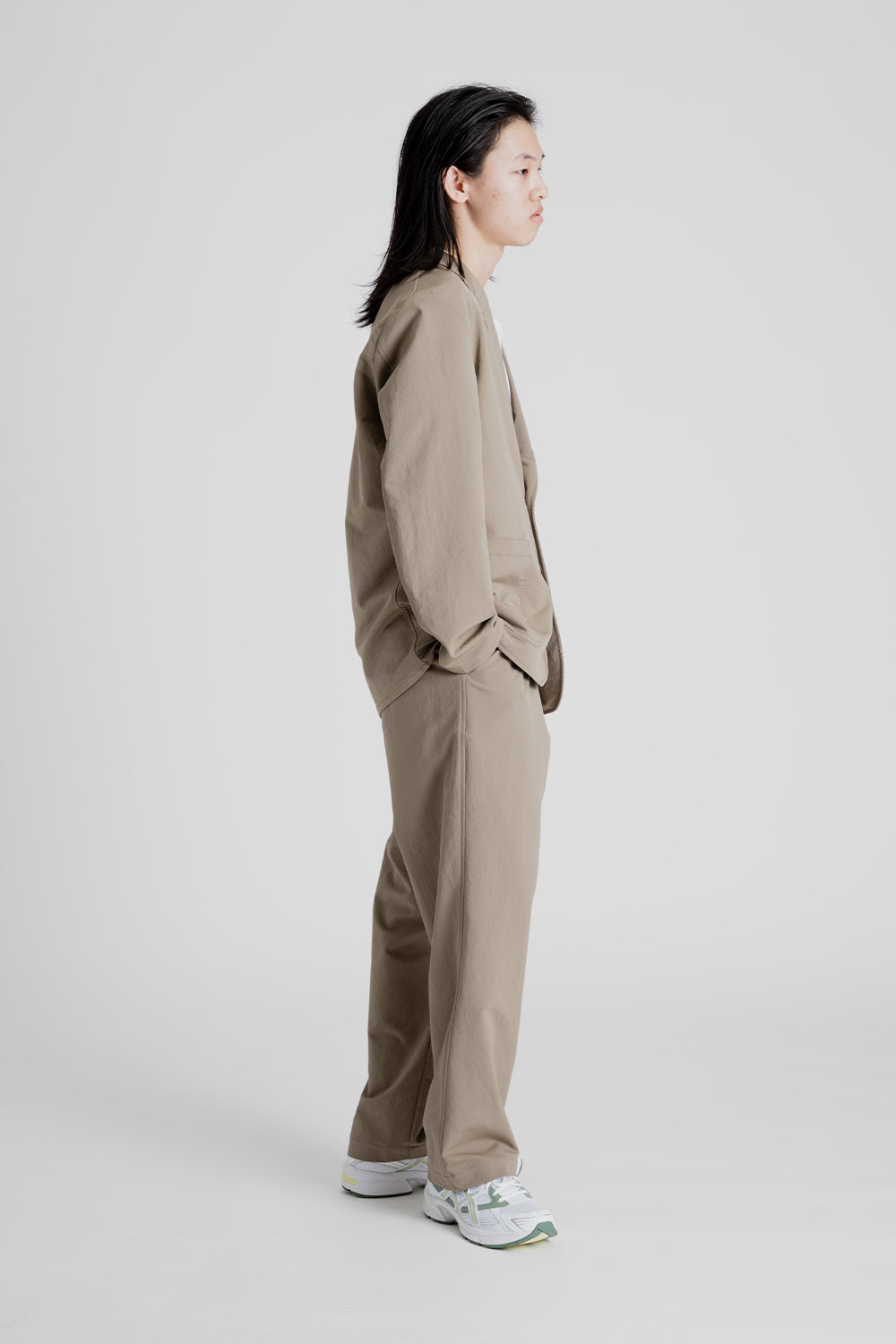 Nanamica Alpadry Club Jacket in Taupe