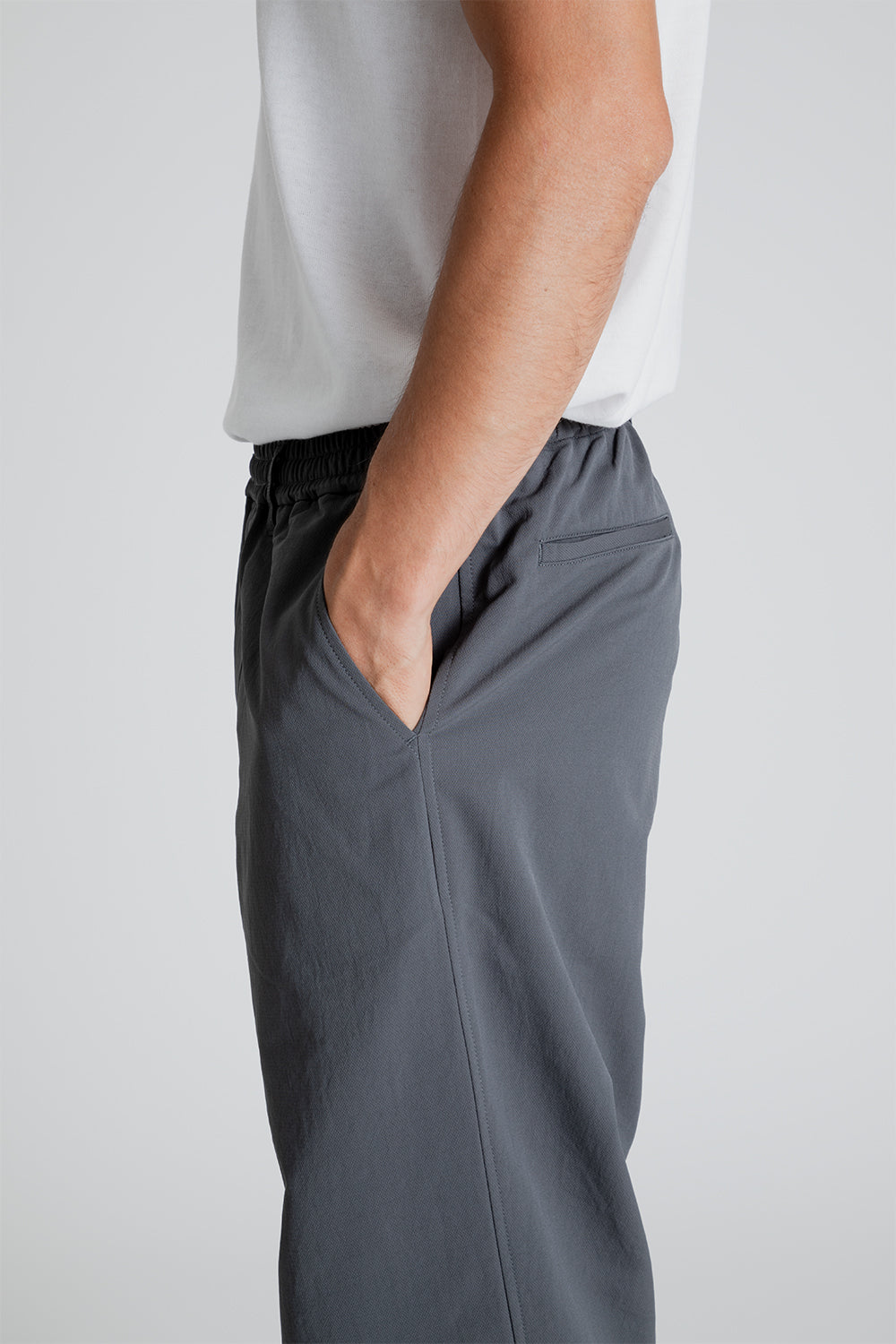 Nanamica ALPHADRY Wide Easy Pants in Gray