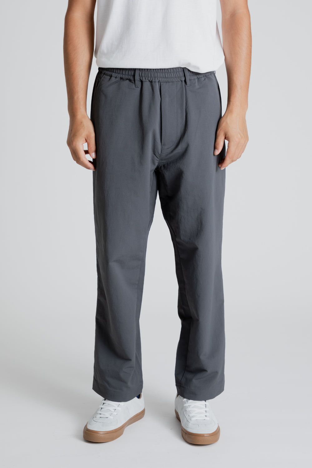 Nanamica ALPHADRY Wide Easy Pants in Gray