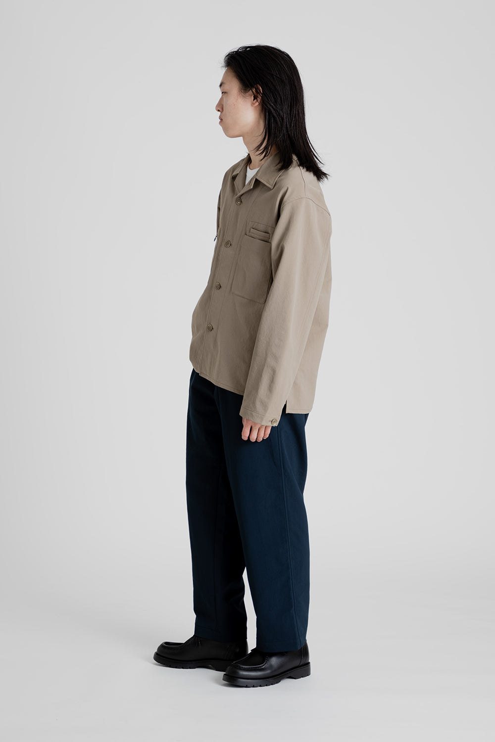 Nanamica Alphadry Shirt Jacket in Taupe