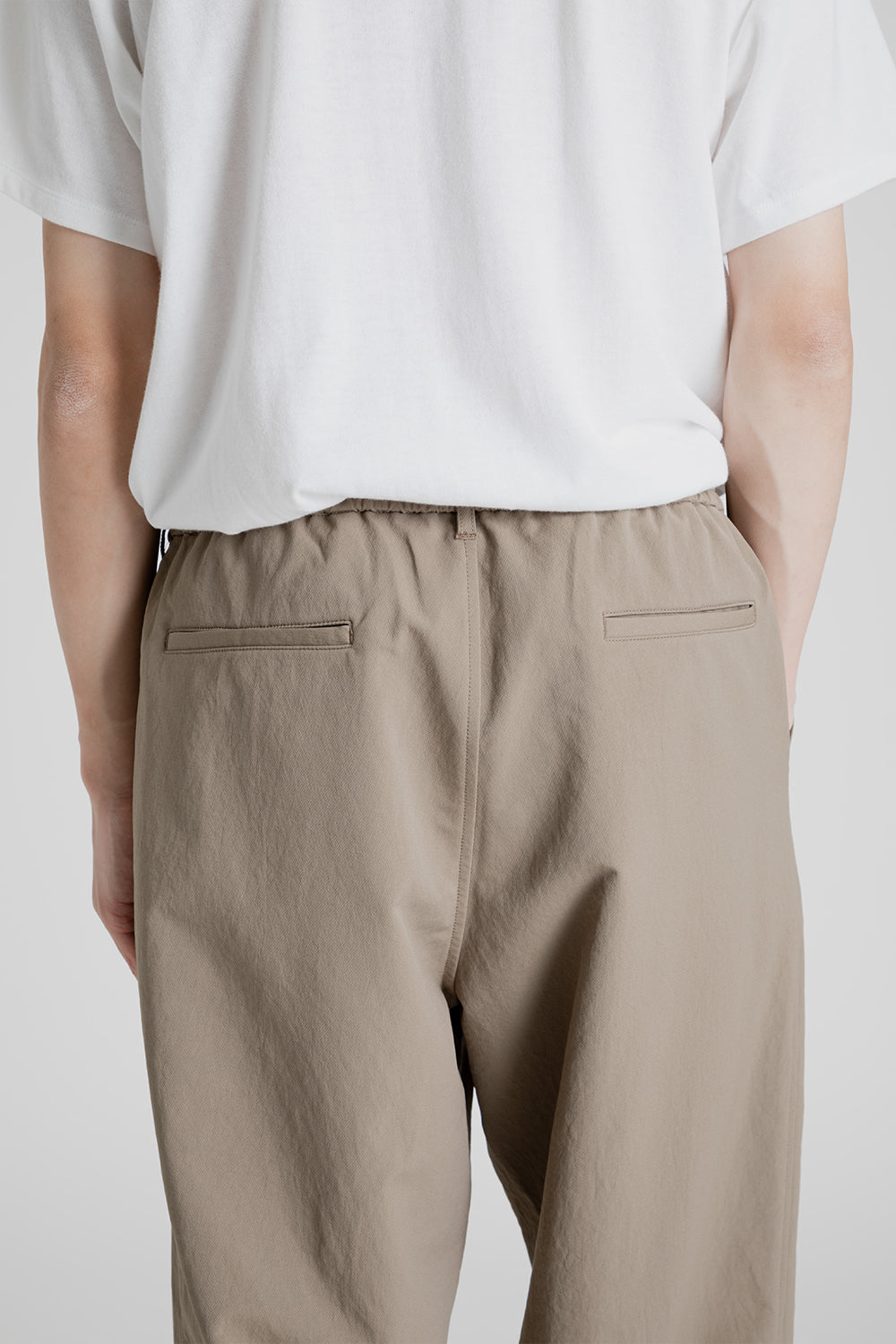 Nanamica Alphadry Wide Easy Pants in Taupe