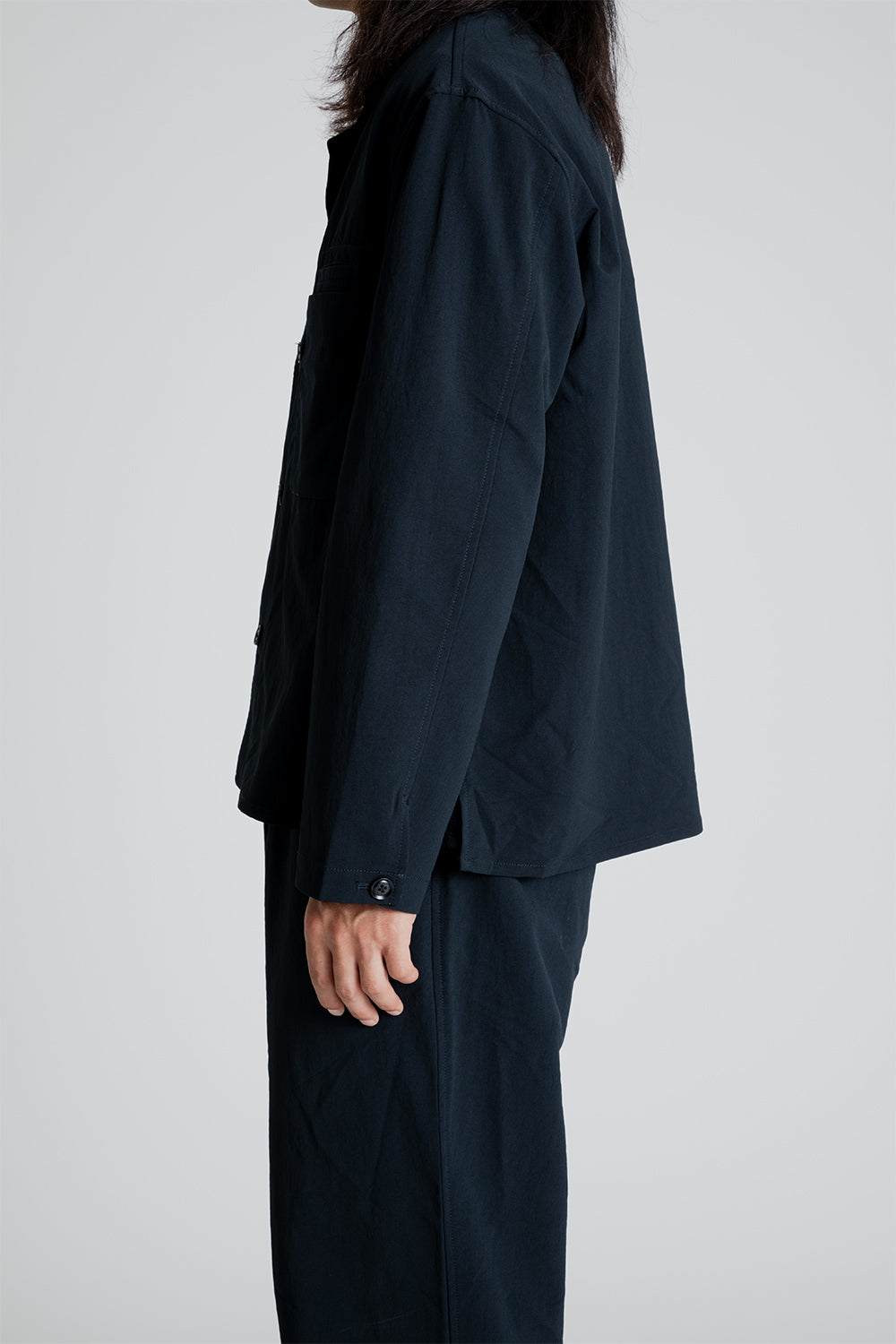 Nanamica ALPHADRY Shirt Jacket in Black