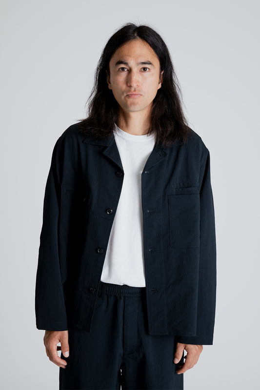 Nanamica ALPHADRY Shirt Jacket in Black