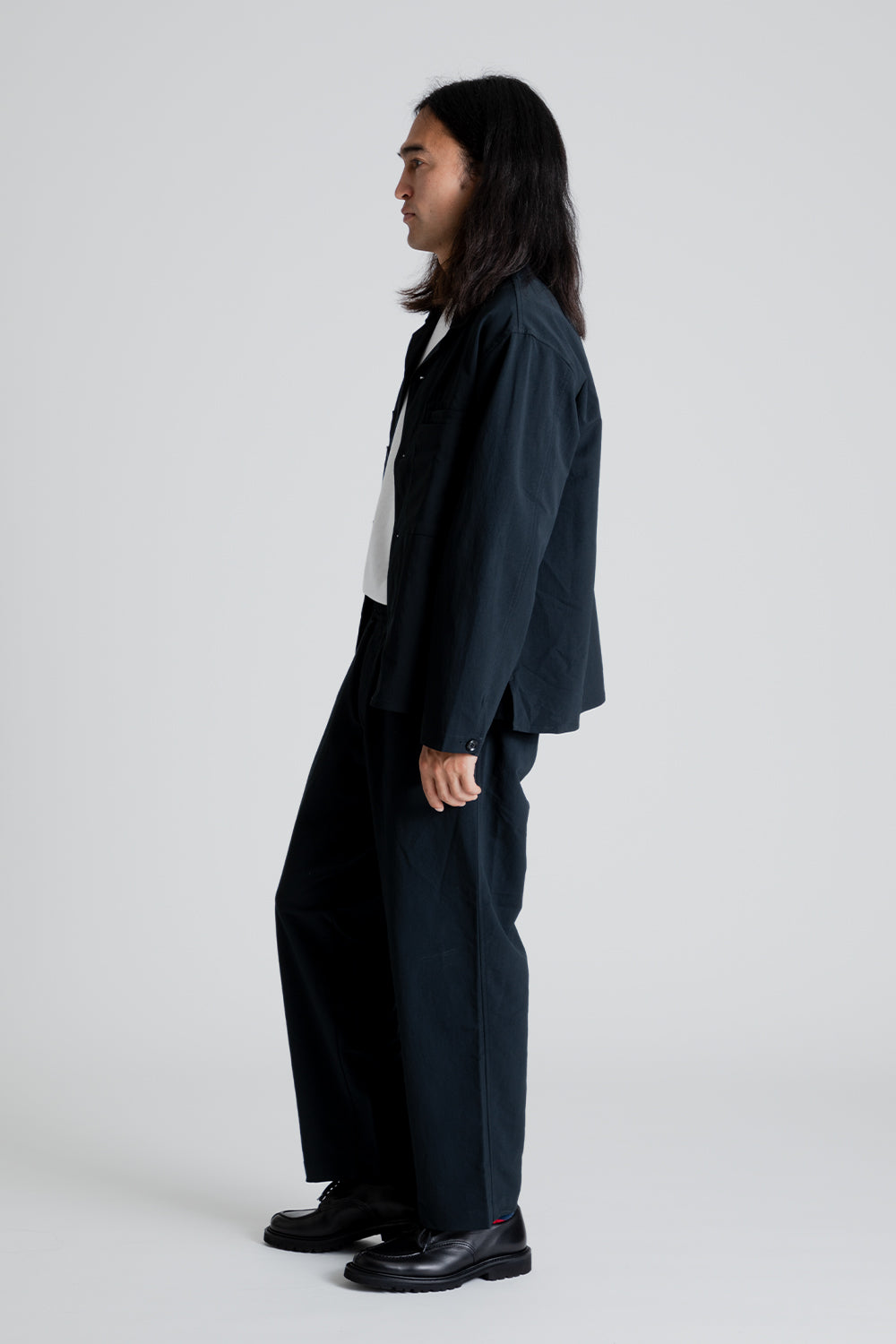 Nanamica ALPHADRY Shirt Jacket in Black