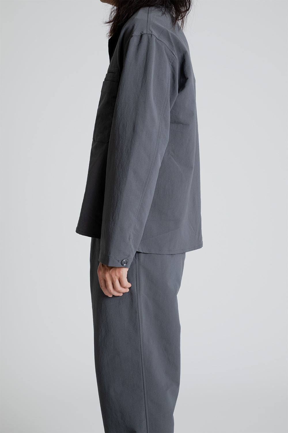 Nanamica ALPHADRY Shirt Jacket in Gray