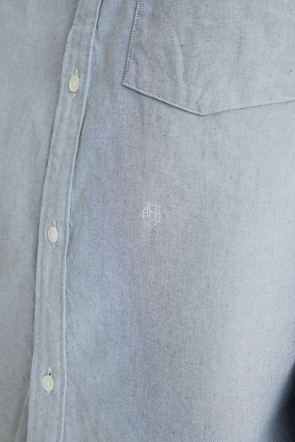 Nanamica Button Down Wind Shirt in Grayish Navy