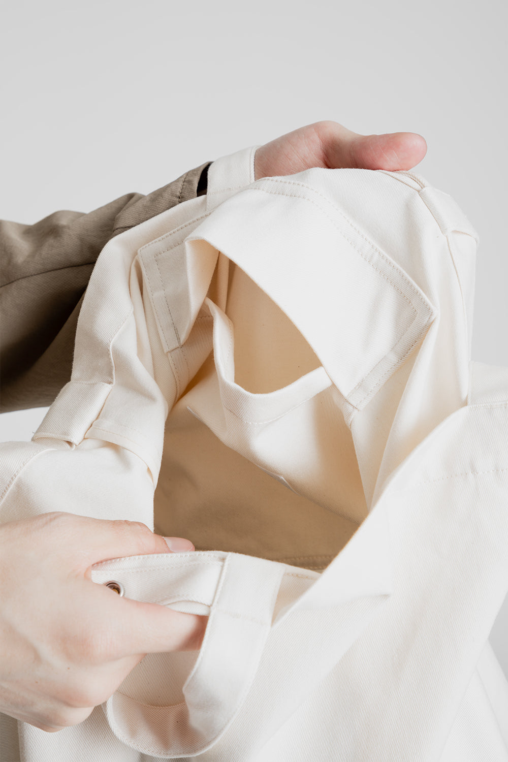 Nanamica Chino Tote Bag in Natural