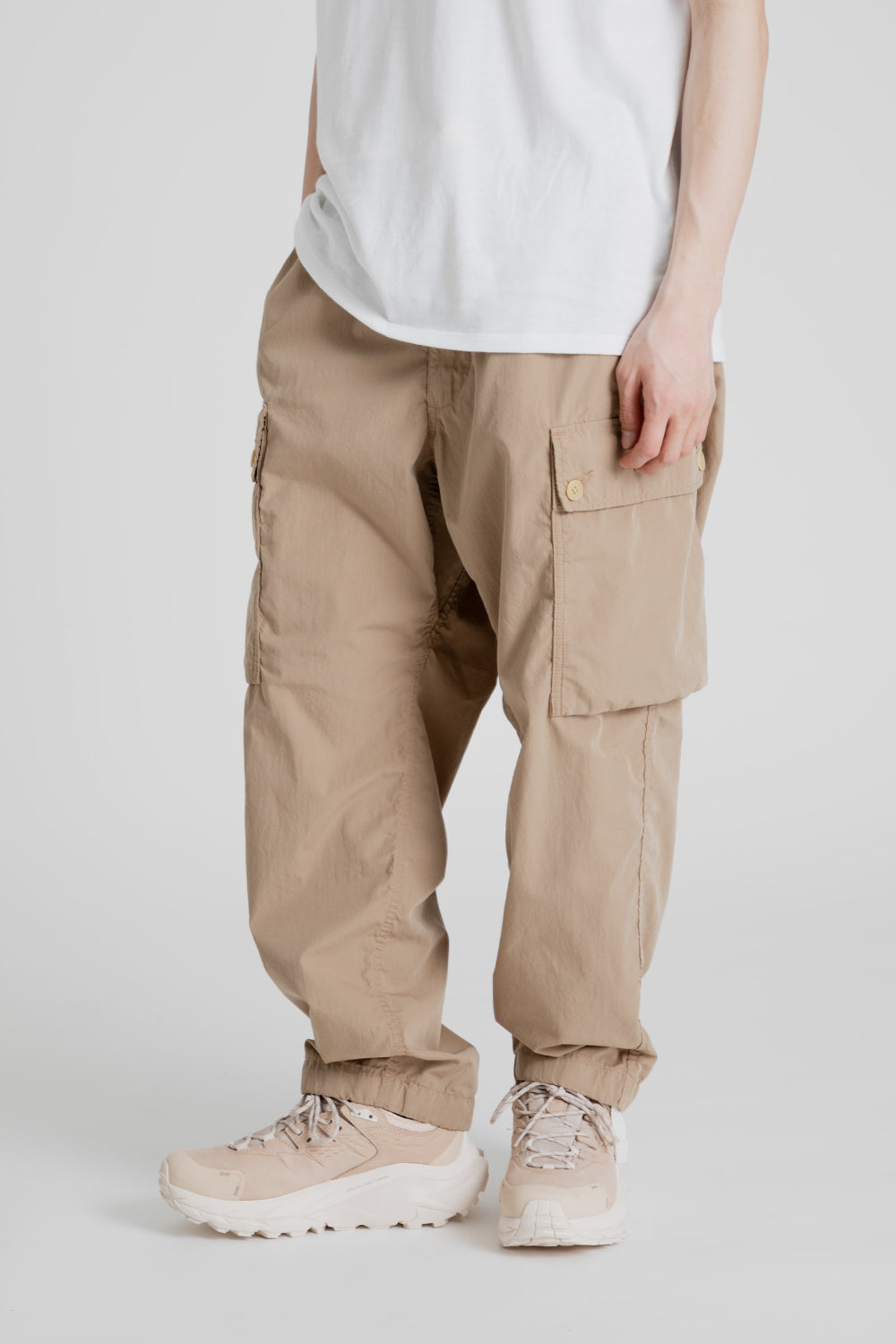 Nanamica Easy Cargo Pants in Camel