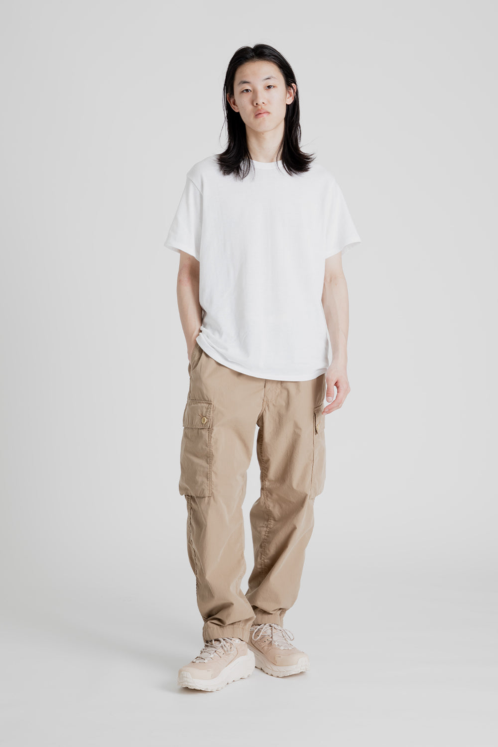 Nanamica Easy Cargo Pants in Camel