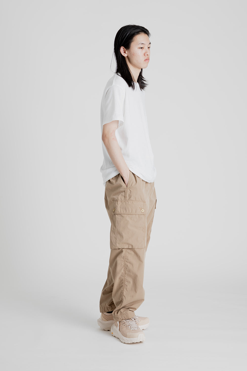Nanamica Easy Cargo Pants in Camel