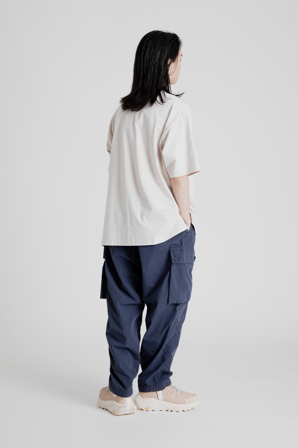 Nanamica Easy Cargo Pants in Marine Navy