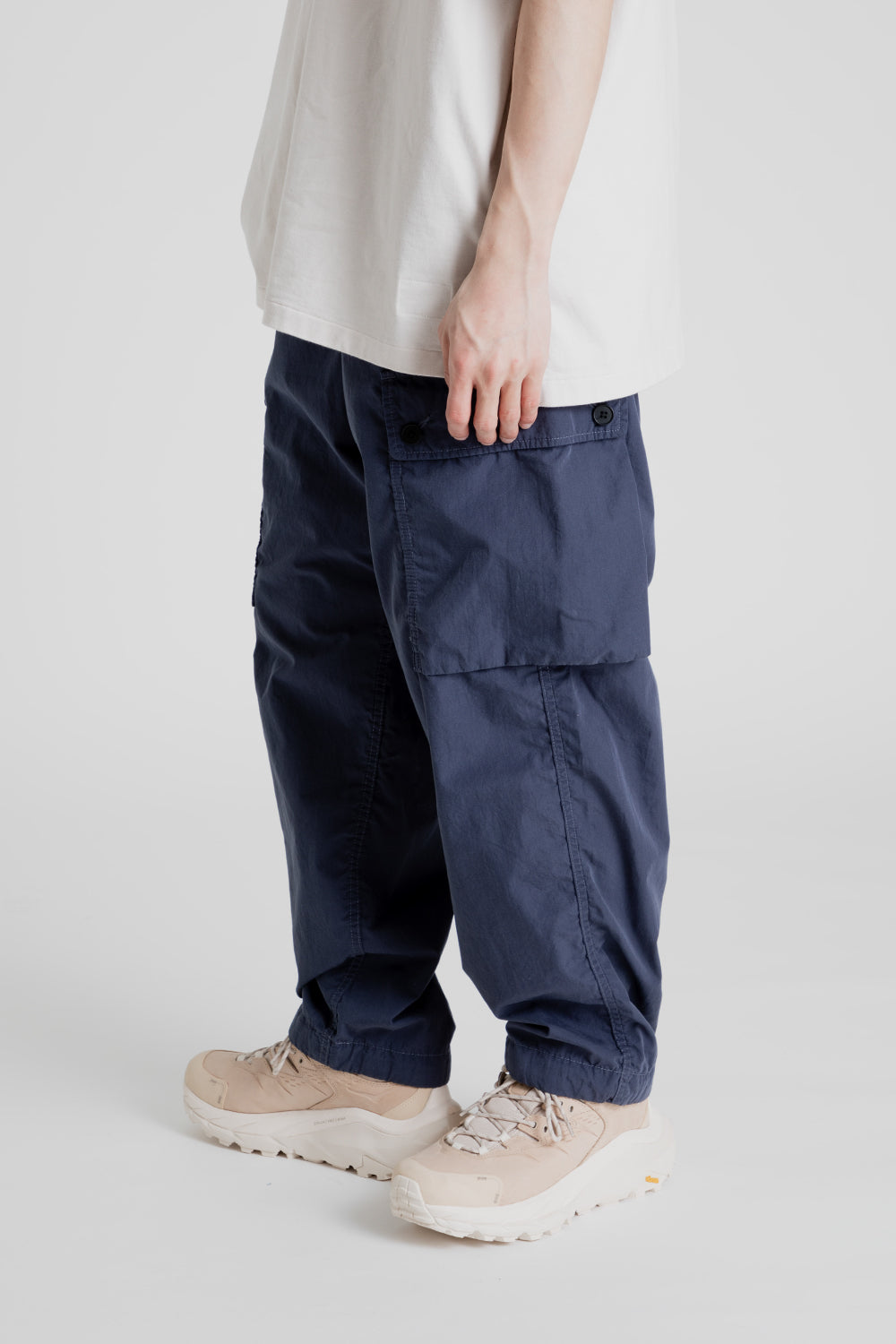 Nanamica Easy Cargo Pants in Marine Navy