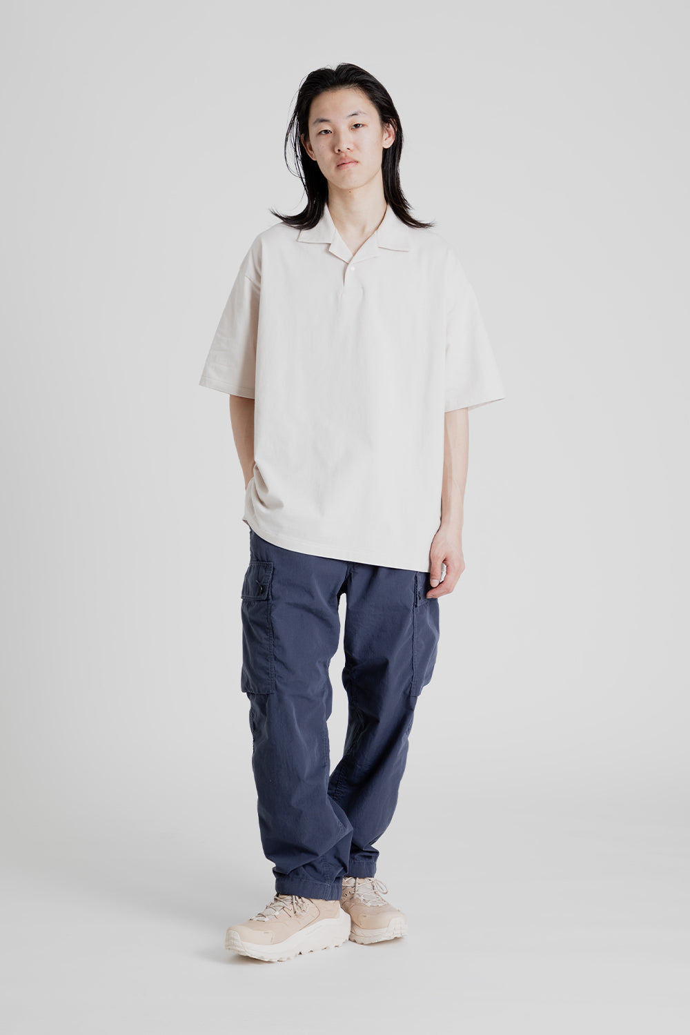 Nanamica Easy Cargo Pants in Marine Navy
