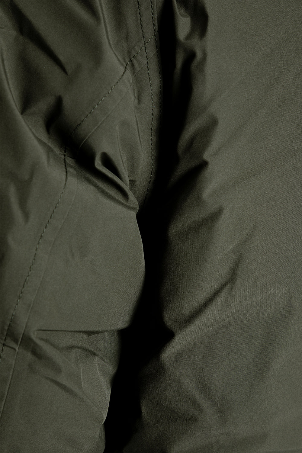 Nanamica GORE-TEX Down Coat in Khaki Green