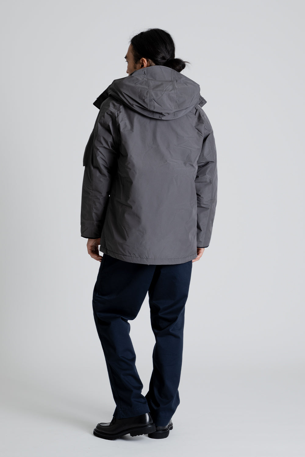 Nanamica GORE-TEX Down Coat in Gray