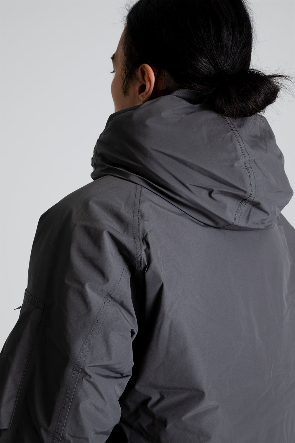 Nanamica GORE-TEX Down Coat in Gray