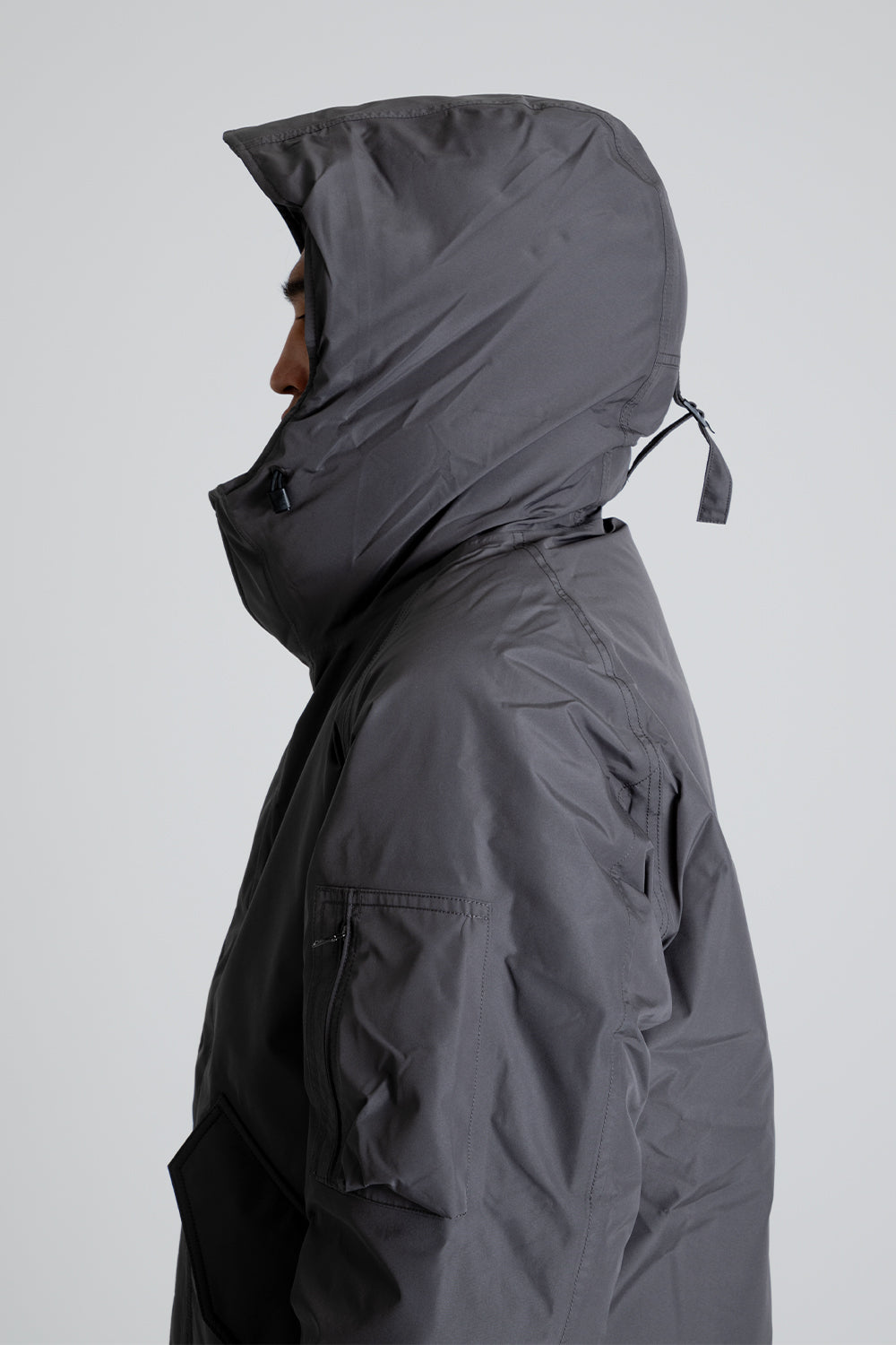 Nanamica GORE-TEX Down Coat in Gray