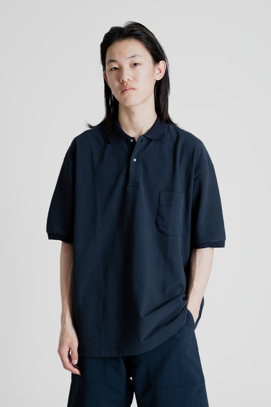 Nanamica_Half_Sleeve_Polo_Shirt_Navy