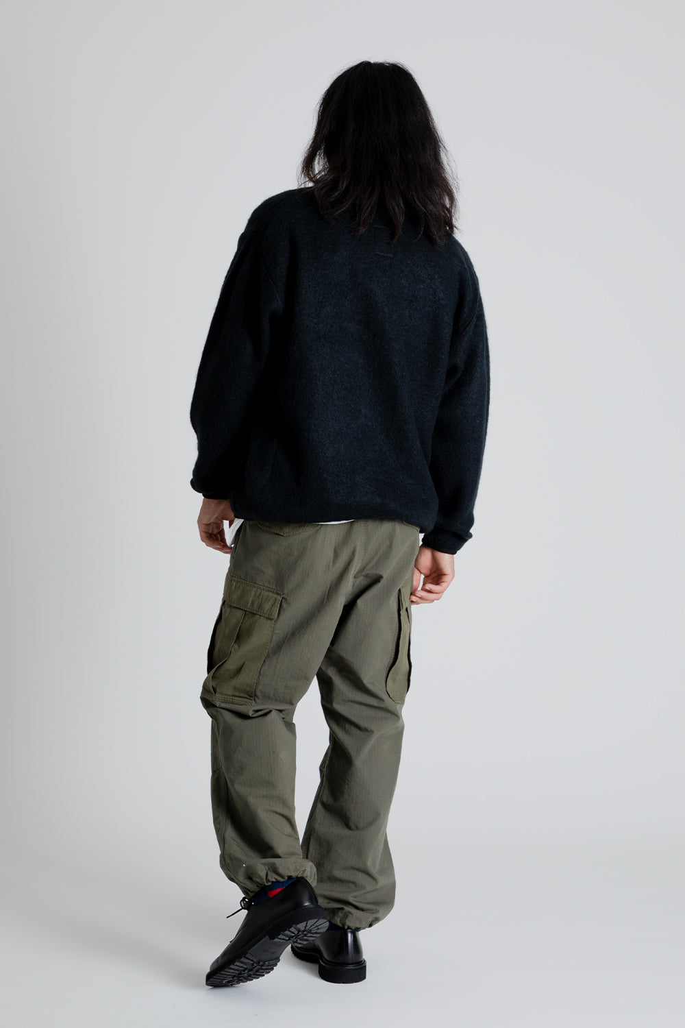 Nanamica Pullover Sweater in Black