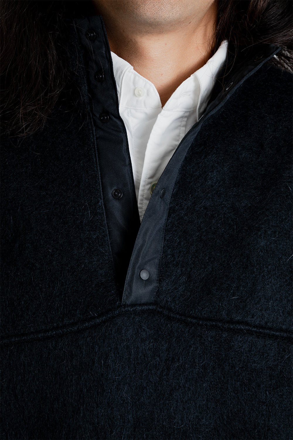 Nanamica Pullover Sweater in Black