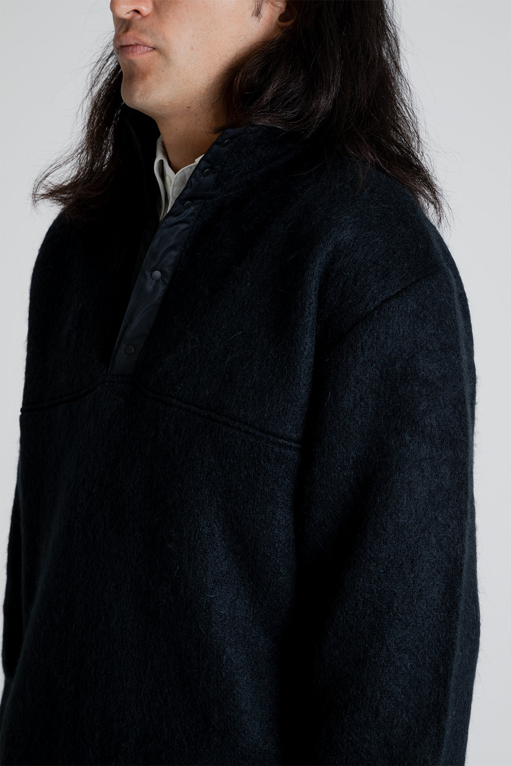 Nanamica Pullover Sweater in Black