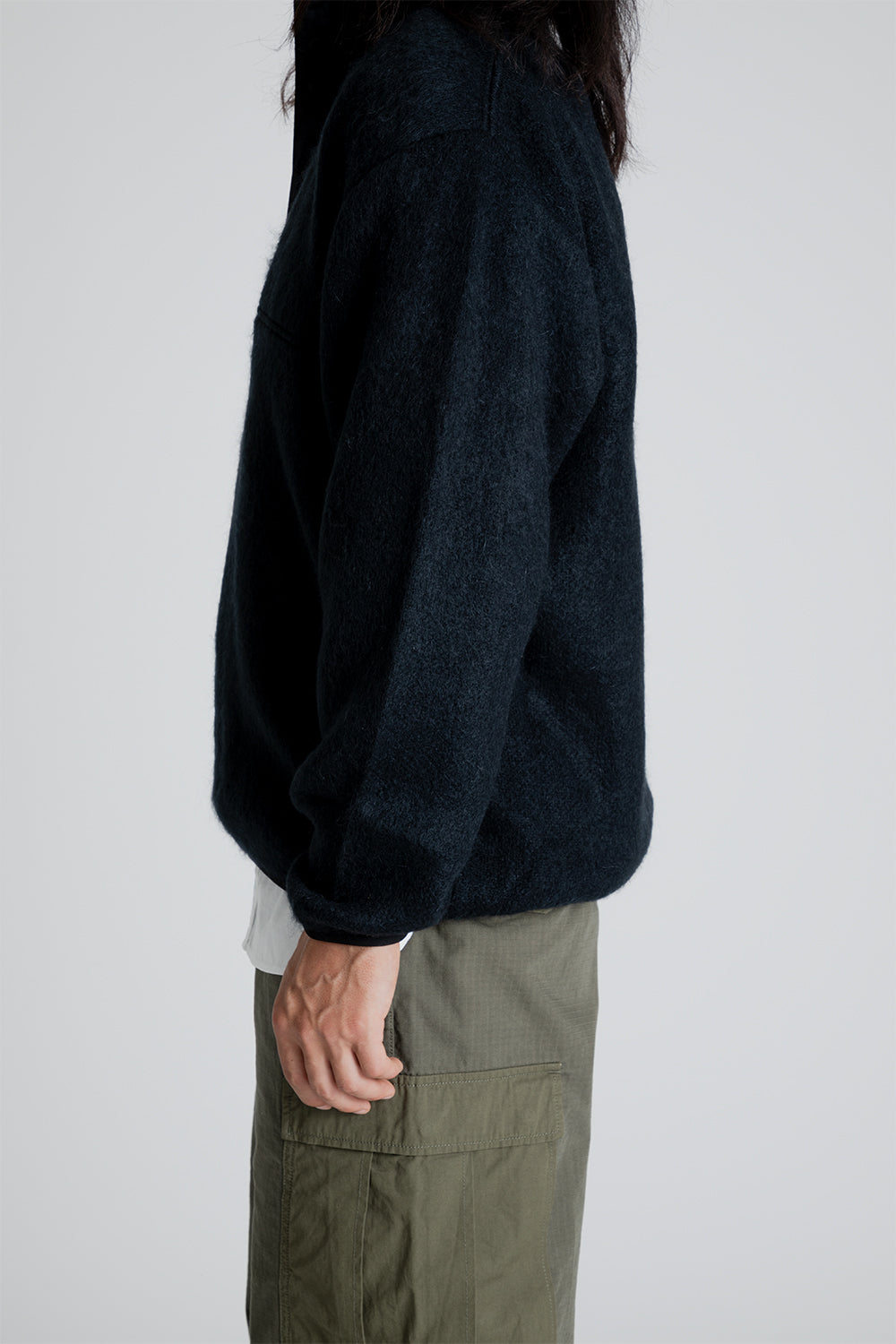 Nanamica Pullover Sweater in Black