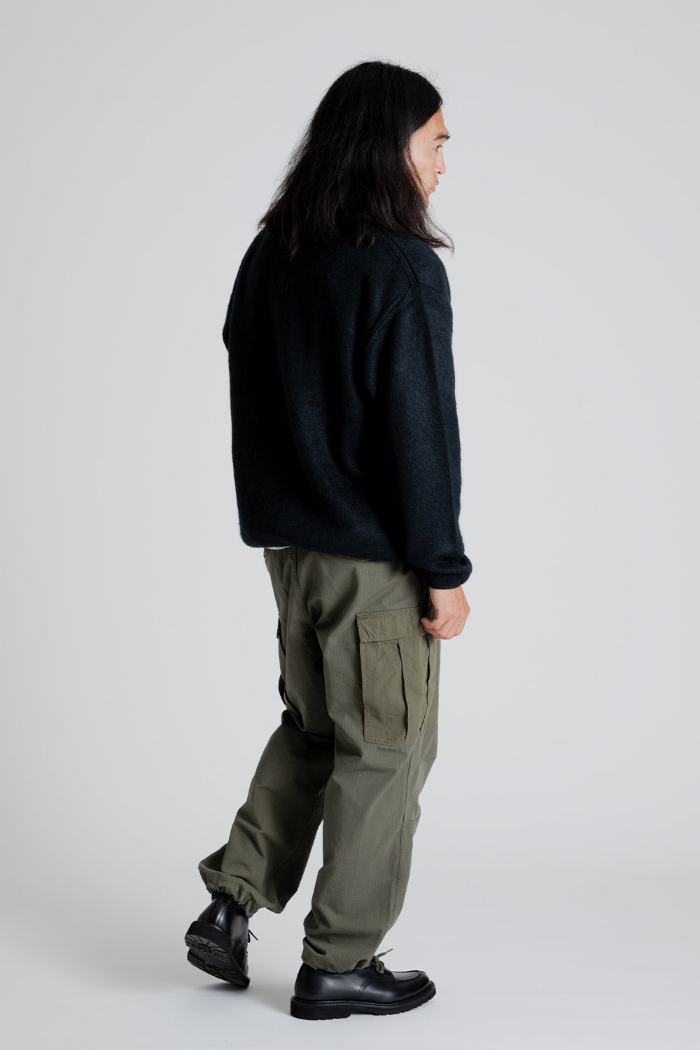 Nanamica Pullover Sweater in Black