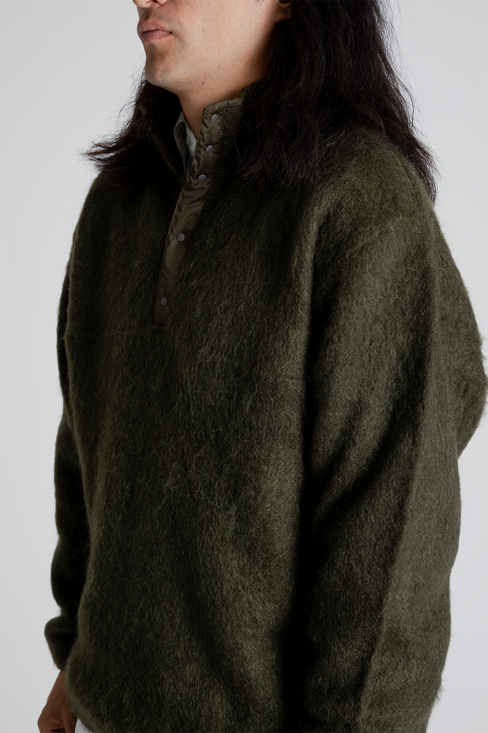 Nanamica Pullover Sweater in Khaki