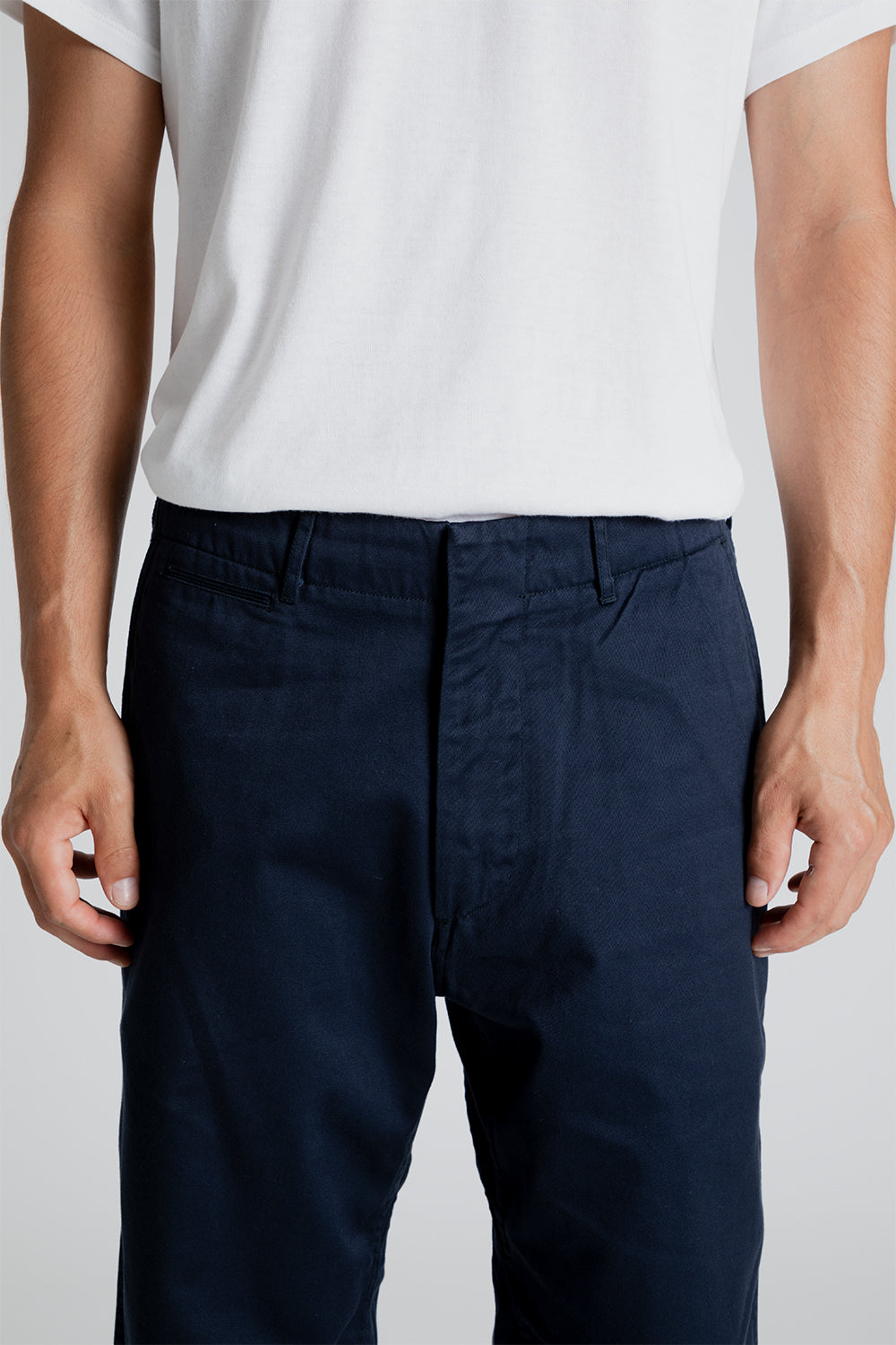 Nanamica Wide Chino Pants in Navy