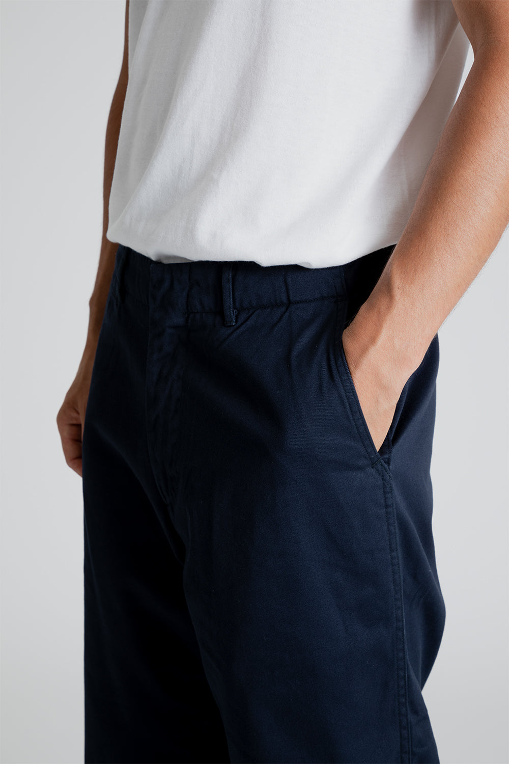 Nanamica Wide Chino Pants in Navy