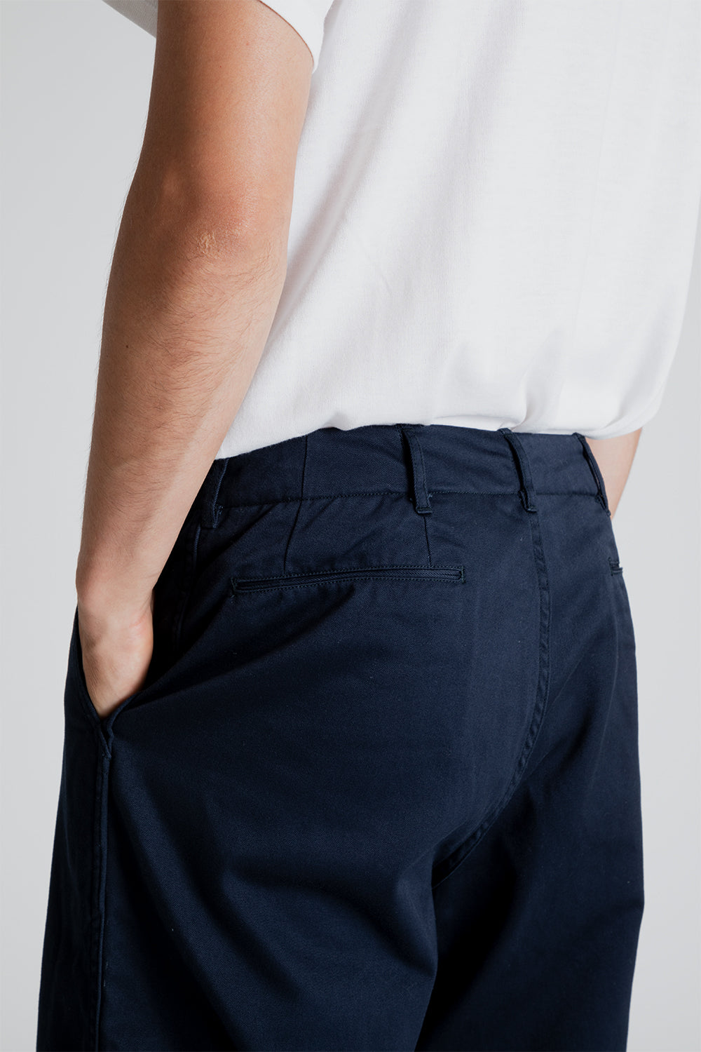 Nanamica Wide Chino Pants in Navy