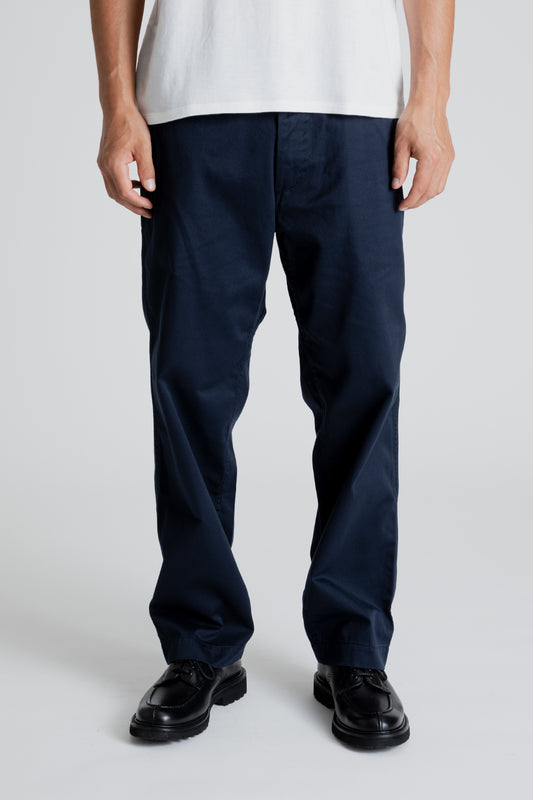 Nanamica Wide Chino Pants in Navy