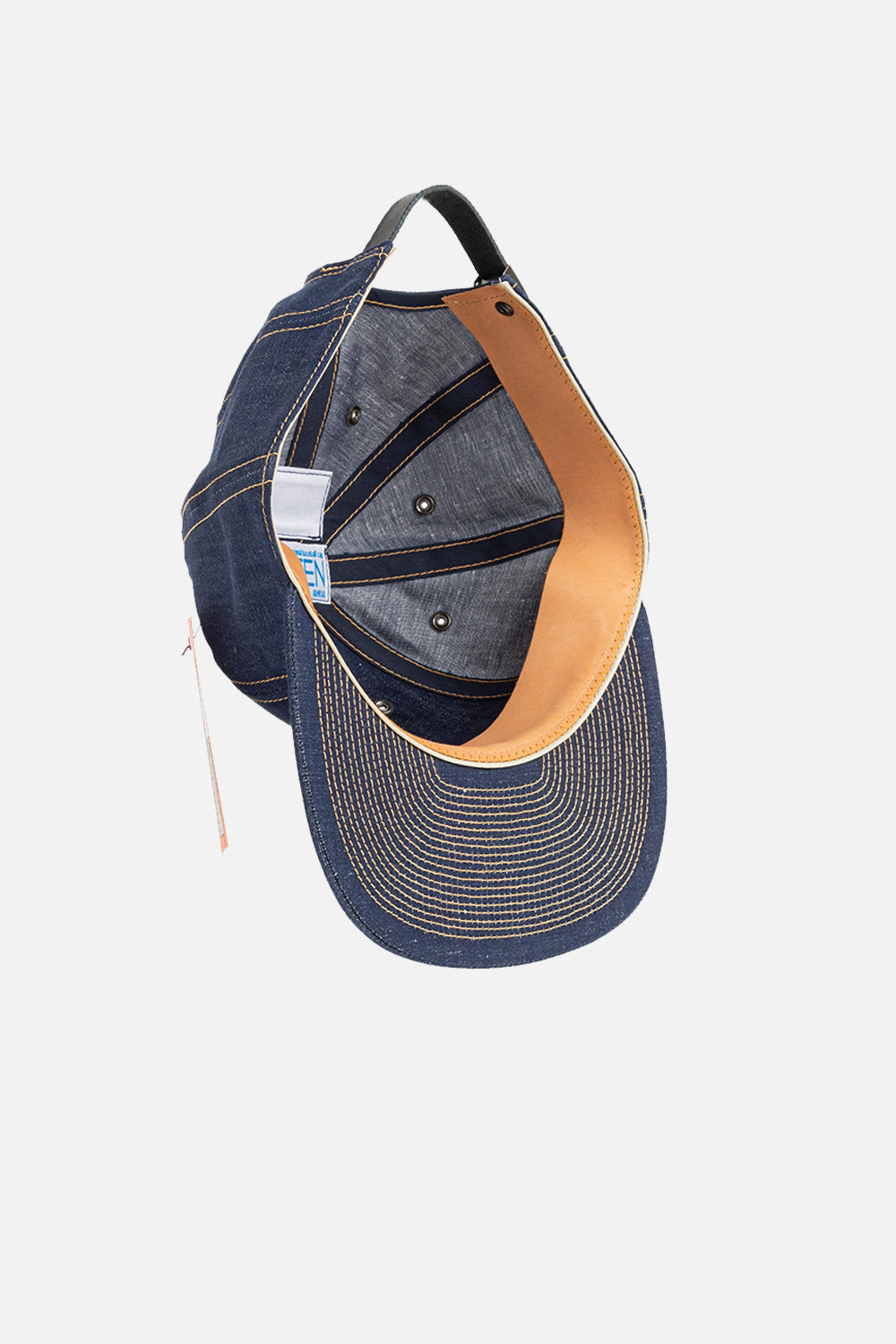Poten-hat-c-linen-navy-adjustable